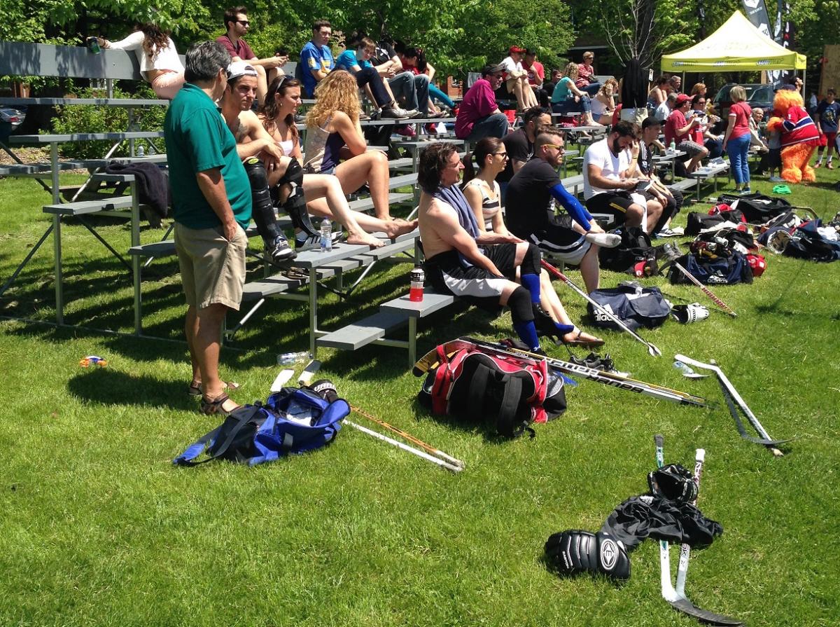 Prével participe à la 3e édition du Tournoi Hockey de Rue avec la Fondation des Canadiens pour l'enfance