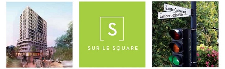 Le journaliste Maxime Bergeron, de La Presse, a souligné le succès de la pré-vente du projet de condos S sur le Square, dans Shaughnessy Village, à Montréal.