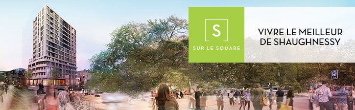 100 % des unités réservées en moins de 24 heures pour le projet de condos S sur le Square, dans le quartier Shaughnessy à Montréal.