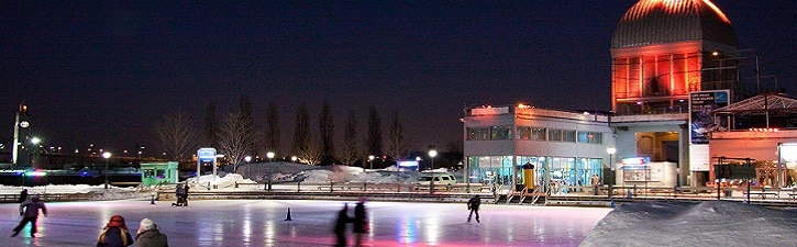 Activités hivernales à faire à Montréal, près des projets de condos urbains de Prével.