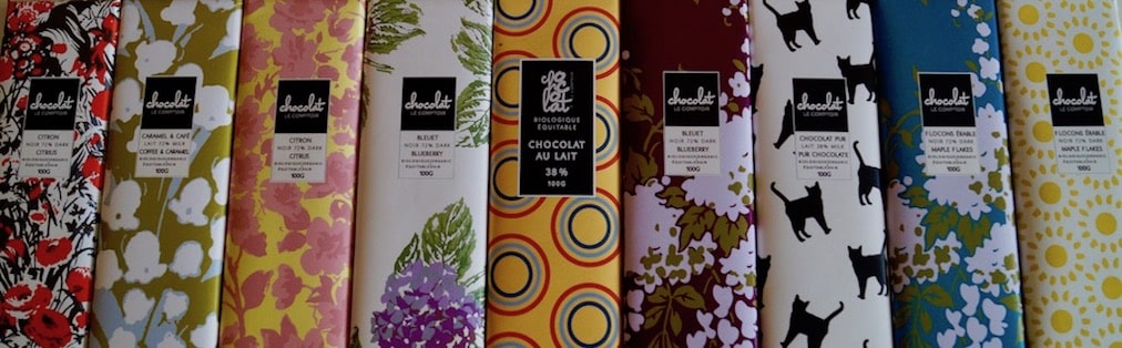 Découvrez Le Comptoir chocolat, une boutique de chocolats biologiques et équitables offrant des crèmes glacées, près du canal Lachine dans Griffintown.