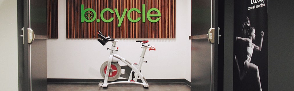 Venez faire du spinning ou du body barre au studio B.Cycle dans le Vieux-Montréal! N’hésitez plus, le premier cours est gratuit!